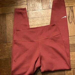 Nike Women’s Therma-Fit High Waisted Dusty Rose Leggings